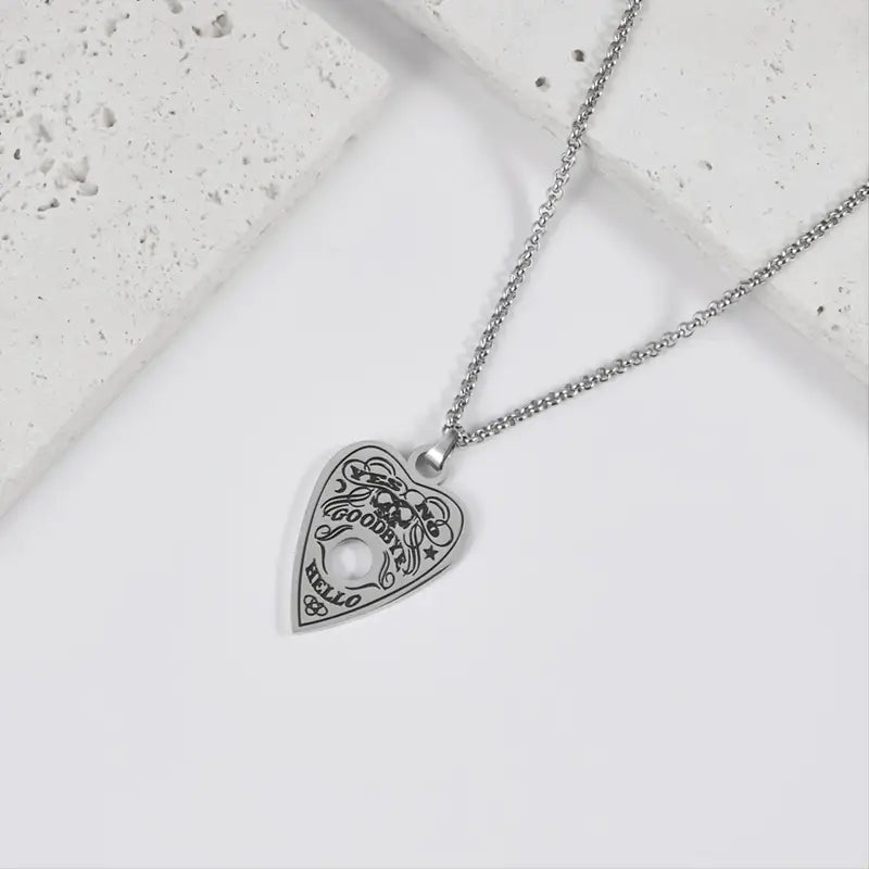 Ouija Planchette Necklace