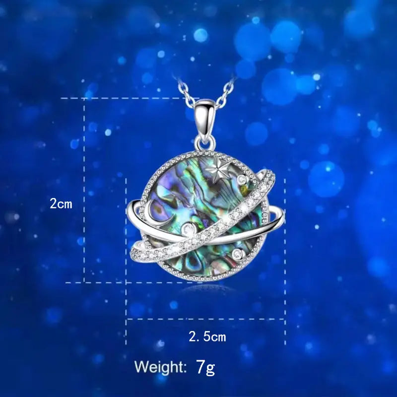 Shell Planet Necklace