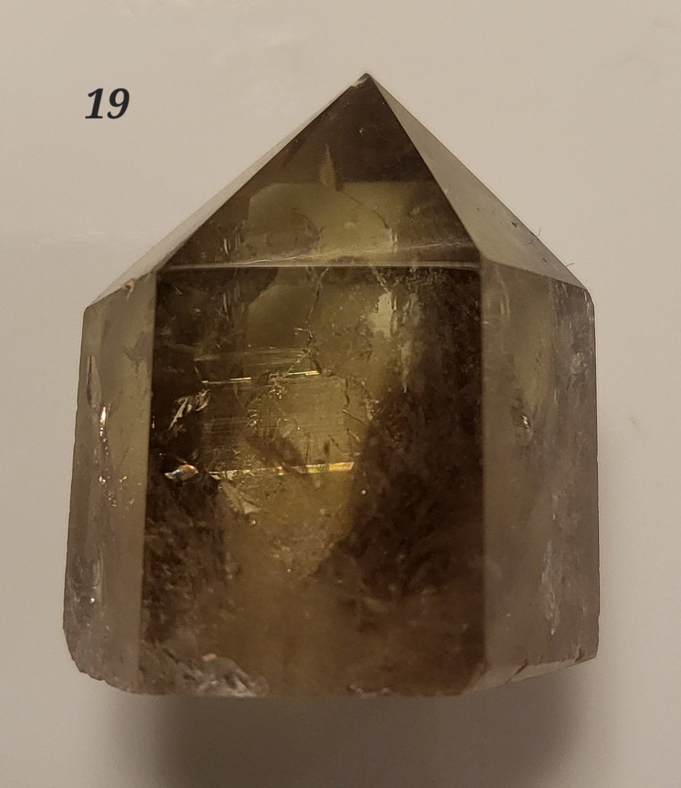 Citrine point #19