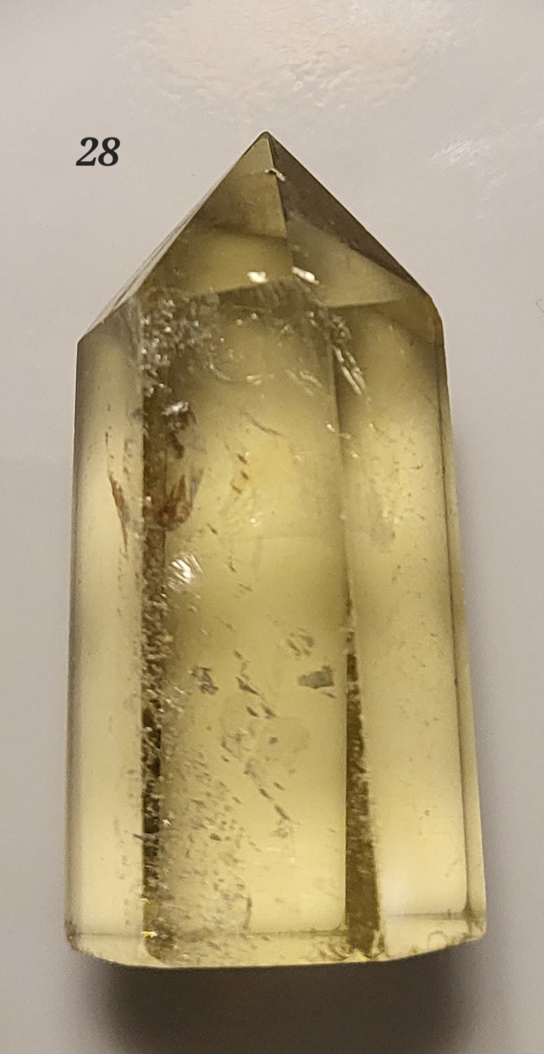 Citrine point #28