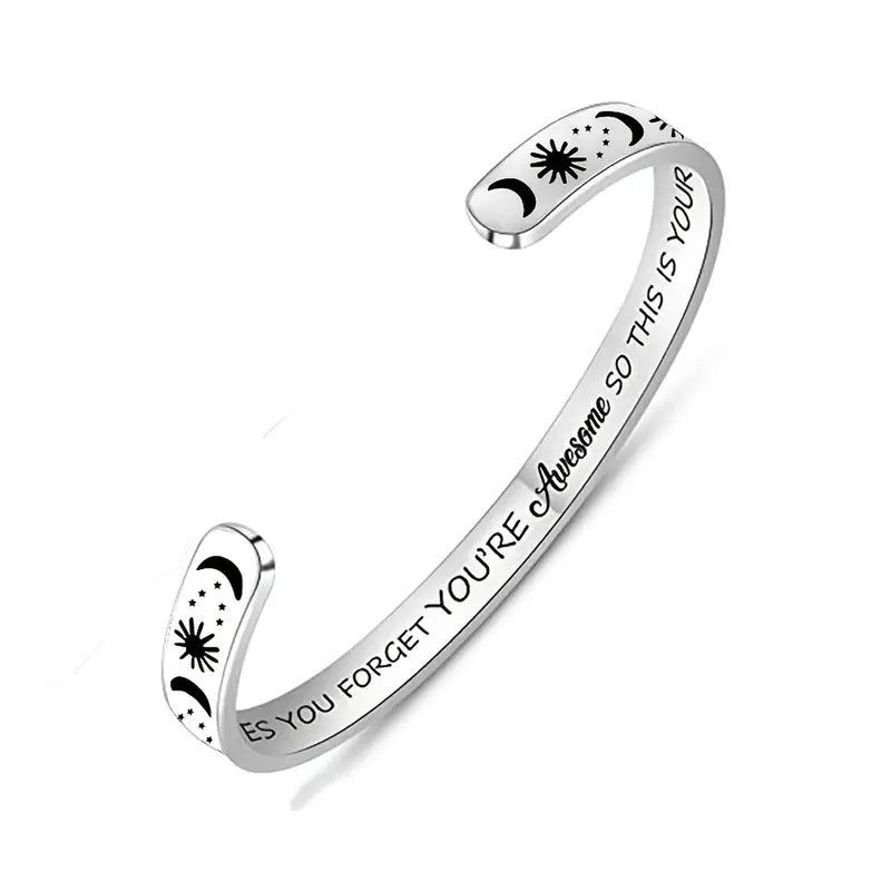 Stainless Steel Split Bracelet-Awesome