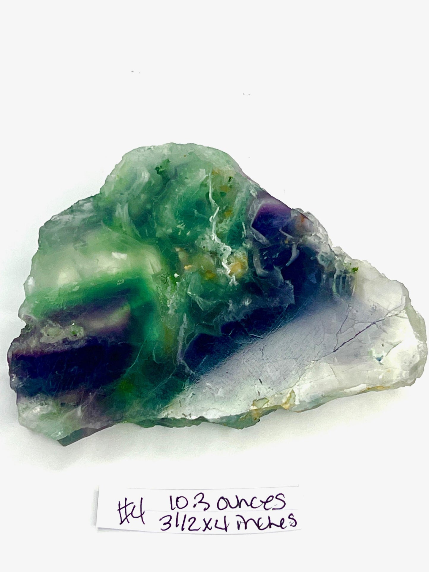 Fluorite Slab #4