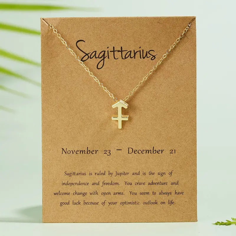 Zodiac Necklace-Sagittarius