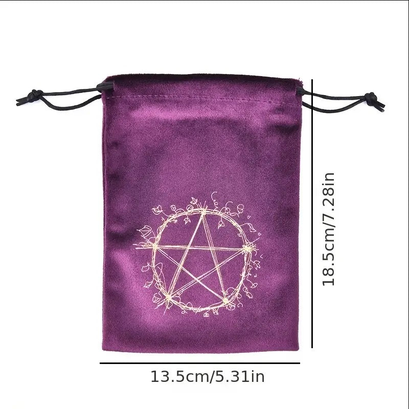 Velvet Tarot Cards Storage Bag