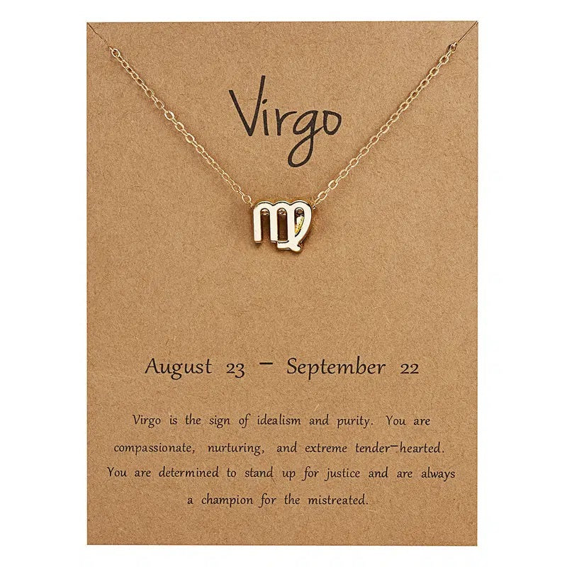 Zodiac Necklace-Virgo