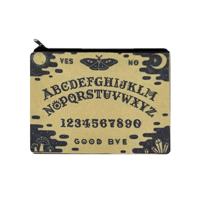 Spirit Board Print Canvas Carry Pouch